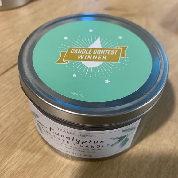 Brand new Trader Joe’s Eucalyptus Candle - Picture 4 of 5